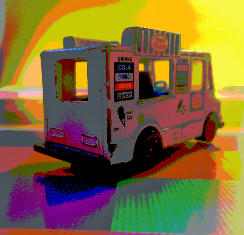 Illustration for article titled Vintage Hot Wheels: Good Humor Truck (1983) and VW Golf (1989)
